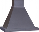 Вытяжка Viaona Cappe Британика 90 лофт антрацит